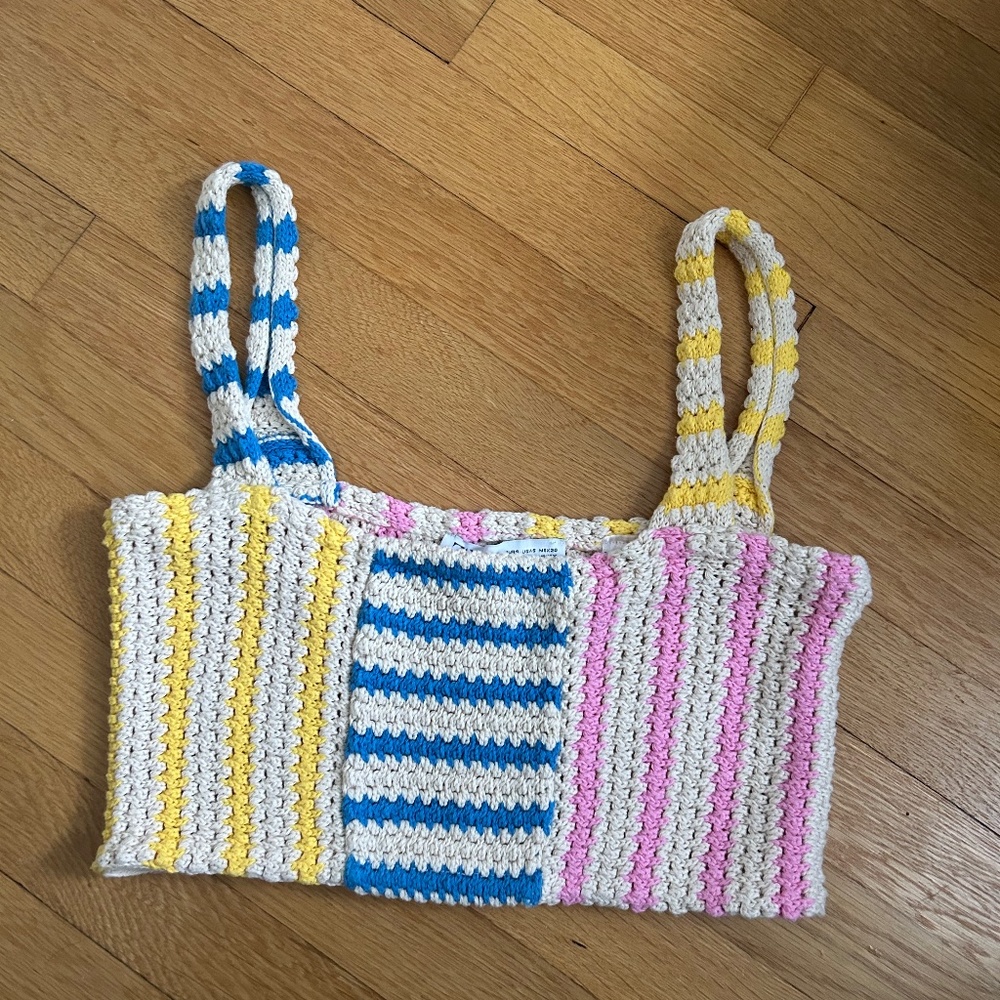 Zara Knit Crop Top